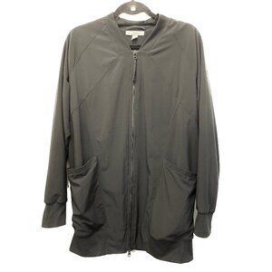 Longline Water Resistant Shell Jacket, Zella, Size M